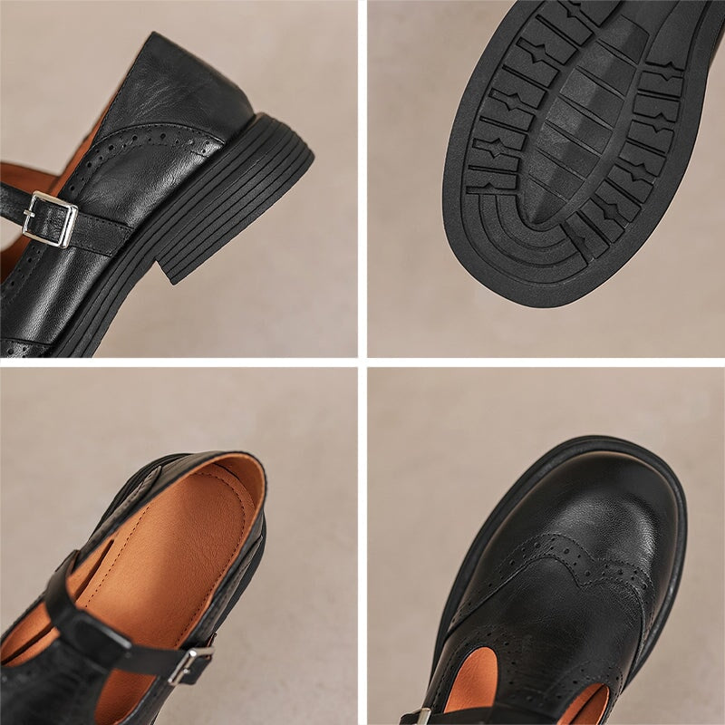 VELDA | ELEGANTNÍ KOŽENÉ MARY JANES